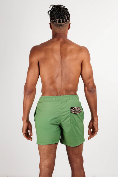 Short Homme Palm Panther (Vert)